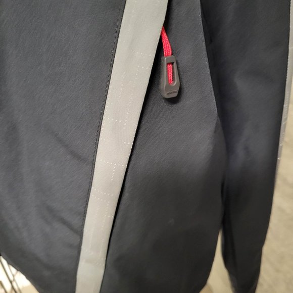 North End Apparel Interactive Colour Block Shell, Large, Black/Graphite/Red - Picture 5 of 10